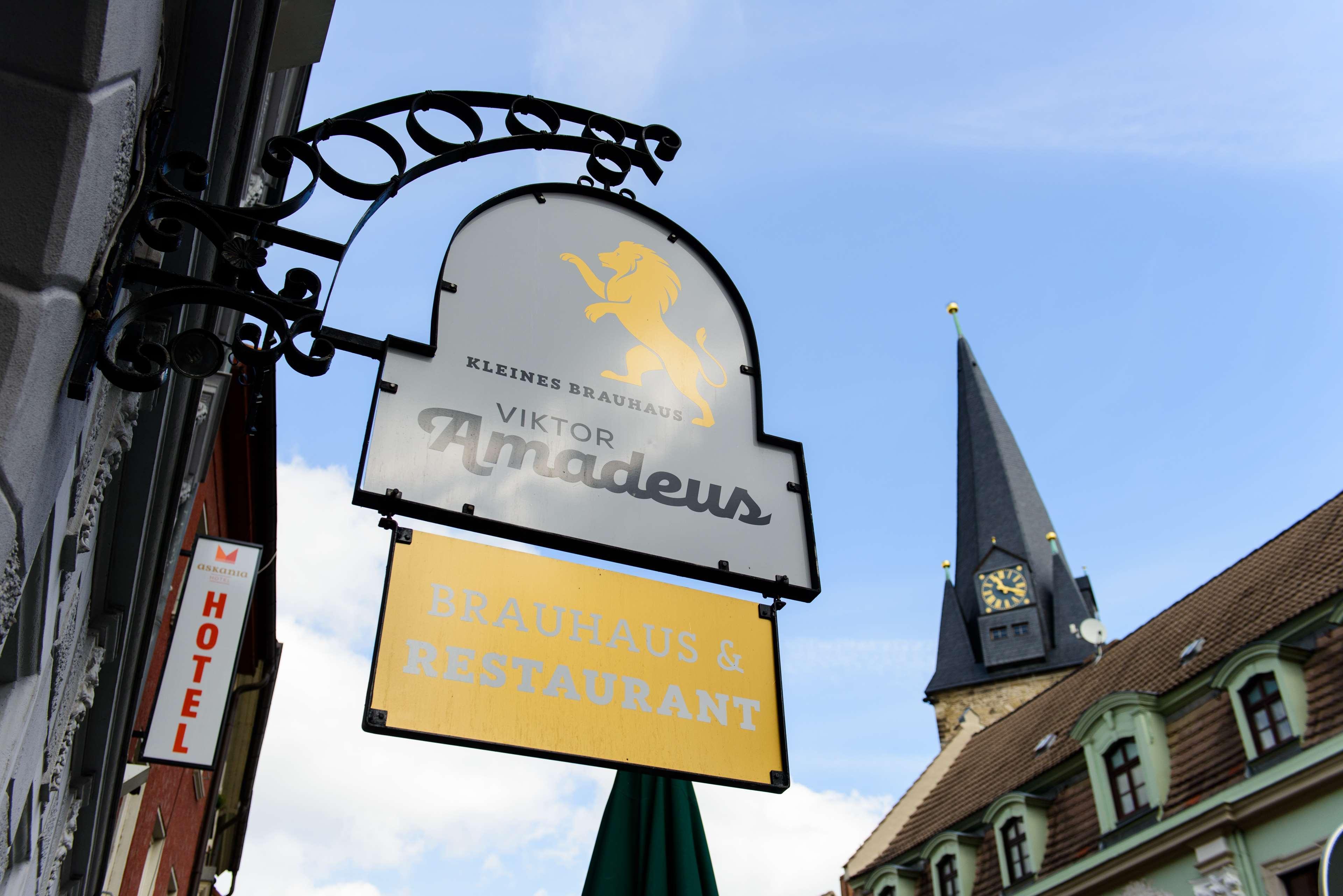 Askania Hotel & Brauhaus Bernburg Exterior foto